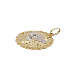 Pingente Divino Espirito Santo em Ouro 18 Kilates - 23985