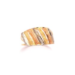Anel Line em Ouro 18 Kilates - 24008