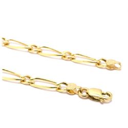 Corrente Malha Groumet 1x1 em Ouro 18 Kilates - 24098