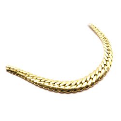 Colar Serpente Degrad� em ouro 18 Kilates - 24117