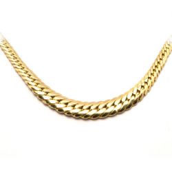 Colar Serpente Degrad� em ouro 18 Kilates - 24117