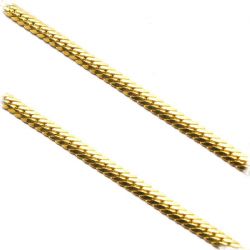 Colar Serpente Degrad� em ouro 18 Kilates - 24117