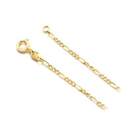 Pulseira Malha F�garo Mini Ouro 18 Kilates - 24223