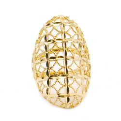 Anel Casulo em Ouro 18 Kilates - 25007