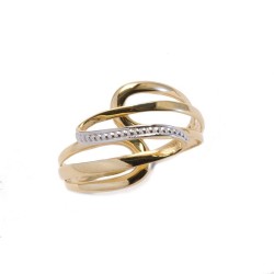 Anel Raio em Ouro 18 Kilates - 25011