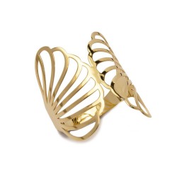 Anel Borboleta em Ouro 18 Kilates - 25028