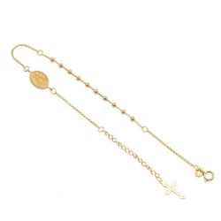 Pulseira Ter�o em Ouro 18 Kilates - 25037