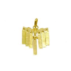 Pingente Dons do Divino Esp�rito Santo com Detalhes em r�dio em ouro 18 kilates - 25051