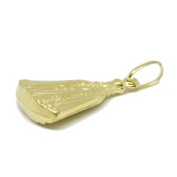 Pingente Nsra. Aparecida M�dio Oca em Ouro Amarelo 18 Kilates - 25065
