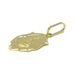 Pingente Nsra. Aparecida Modelo Capelinha Pequeno em Ouro Amarelo 18 Kilates - 25072