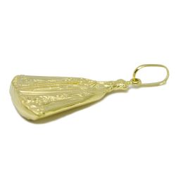 Pingente Nsra. Aparecida Grande Oca em Ouro Amarelo 18 Kilates - 25080