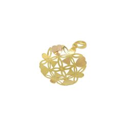 Pingente Mandala Mil Cora��es em Ouro 18 Kilates - 25083
