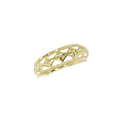 Anel Loves Vazado em Ouro Amarelo 18 Kilates - 25095