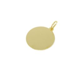 Pingente Mandala Ora��o Pai Nosso em Ouro 18 Kilates - 25102
