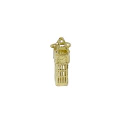 Pingente Torre Big Ben em Ouro 18 Kilates - 25106