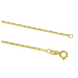 Corrente Malha Piastrini em Ouro 18 Kilates - 25122