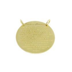 Pingente Mandala �rvore da Vida Dupla em Ouro 18 Kilates - 25129