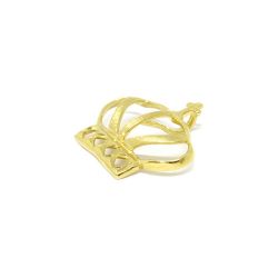 Pingente Coroa em Ouro 18 Kilates � 25225