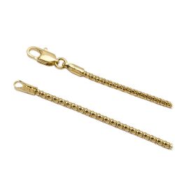 Corrente Malha Pipoca em Ouro 18 Kilates � 25231