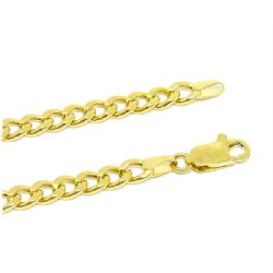Pulseira Malha Groumet Oca em Ouro 18 Kilates � 25232