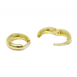 Brinco Argola Degrad� em Ouro 18 Kilates � 25237