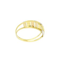 Anel Duqueza Tricolor em Ouro 18 Kilates � 25259