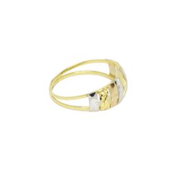 Anel Duqueza Tricolor em Ouro 18 Kilates � 25259