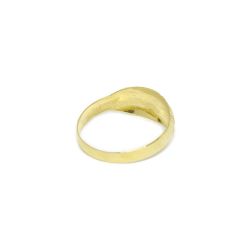 Anel Granitado em Ouro 18 Kilates � 25261