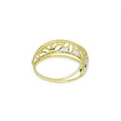 Anel Flor Vazada Due em Ouro 18 Kilates � 25270
