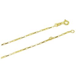 Pulseira Infantil Malha Longata em Ouro 18 Kilates - 25280