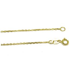 Pulseira Infantil Chapa com Urso em Ouro 18 Kilates - 25281