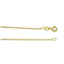 Pulseira Infantil Chapa Oval em Ouro 18 Kilates - 25282