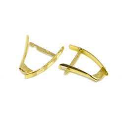 Brinco Fecho Clips em Ouro 18 Kilates - 25298