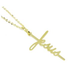 Colar com Pingente Jesus em Ouro 18 Kilates - 25306