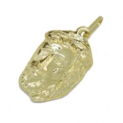 Pingente Face de Cristo em Ouro 18 Kilates - 25308