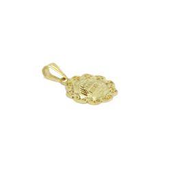 Pingente Mandala Pir�mide Pequena em Ouro 18 Kilates � 25337