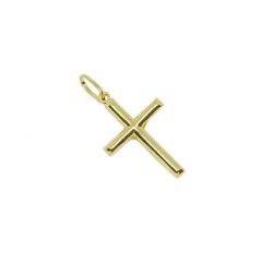 Pingente Crucifixo com Rodio em Ouro 18 Kilates � 25339
