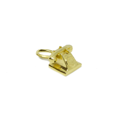 Pingente Telefone Vintage em Ouro 18 Kilates � 25340