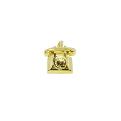 Pingente Telefone Vintage em Ouro 18 Kilates � 25340