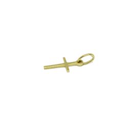 Pingente Cruz Micro em Ouro 18 Kilates � 25342