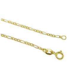 Corrente Malha F�garo Fina Oca em Ouro 18 Kilates � 25405