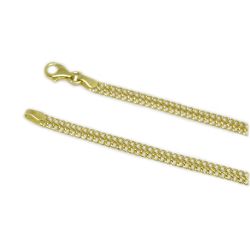 Pulseira Malha Lacraia em Ouro 18 Kilates � 25420