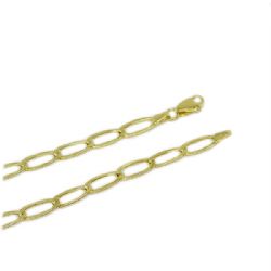 Pulseira Malha Groumet Longa em Ouro 18 Kilates � 25421