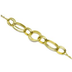 Colar Elos em Ouro 18 Kilates � 25424