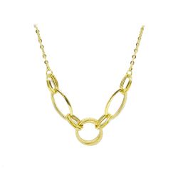 Colar Elos em Ouro 18 Kilates � 25424