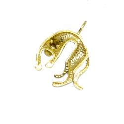 Pingente Pantera com Zirc�nias em Ouro 18 Kilates � 25425