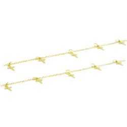 Colar Pingente Cruz em Ouro 18 Kilates � 25457