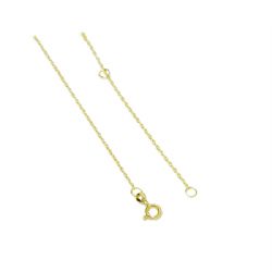 Colar Pingente Cruz em Ouro 18 Kilates � 25457