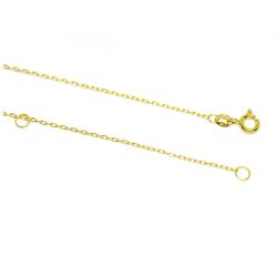 Colar Cora��o Tricolor em Ouro 18 Kilates � 25458