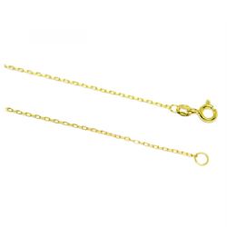 Colar Ponto de Luz Quadrado com Zirc�nia em Ouro 18 Kilates � 25459